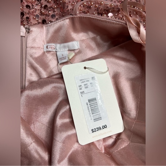 GB Social - Social Beaded Sequin Mesh Mini Party Dress - Size 1 - Picture 13 of 13